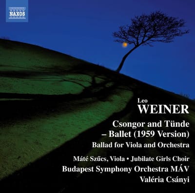 Budapest Symphony Orchestra MÁV, Valéria Csányi - Weiner: Ballad for Clarinet and Orchestra Op.28 (CD)
