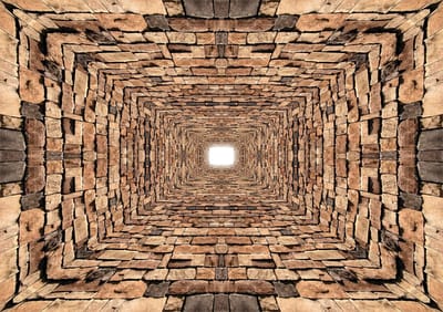 Abstract Stone Design Photo Wallcovering