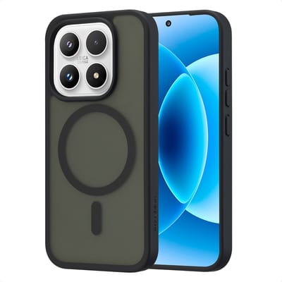 imoshion Hoesje - Geschikt voor Xiaomi 17 - Color Guard Backcover met Magnetische Ring - Zwart
