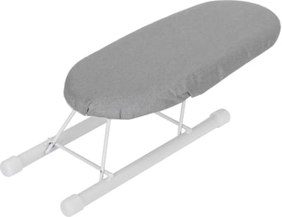 Dailygoods- Strijkplank Opvouwbaar - Mini Strijkplank - Kraag/Manchetten Strijken - Voor Thuis/Reizen - 26 x 11 x 8 cm - Stalen Beugel - Mini-strijktafel