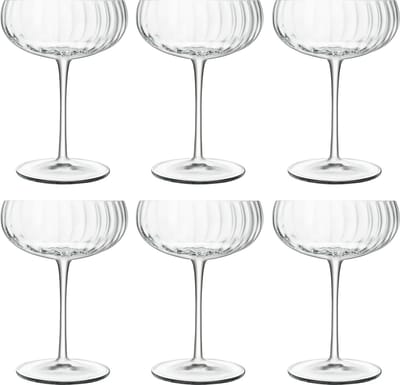 Luigi Bormioli Speakeasy Swing - Champagneglas - 30 cl - 6 stuks