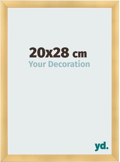 Your Decoration - Fotolijst 20x28 cm - MDF - Goud Mat - Pisa
