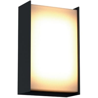 KS Verlichting Lincoln Muurlamp Zwart