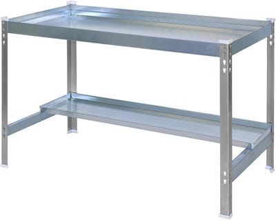 Werkbank Tuinieren - Planten Tafel - Bloemen Verzorgen - Hoge Draagkracht - 840x900x600 mm - Grijs/Galva