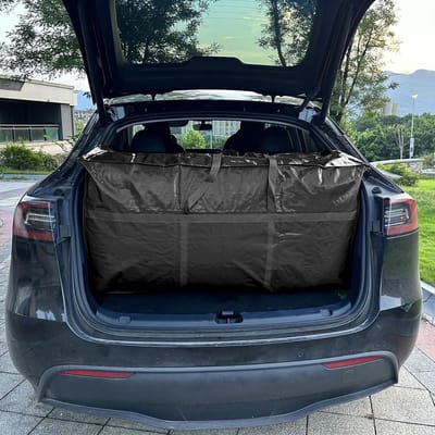 Extra grote opbergzakken - Verhuiszakken - Opslag en transport - Versterkte handgrepen - 250 liter capaciteit - Grijs