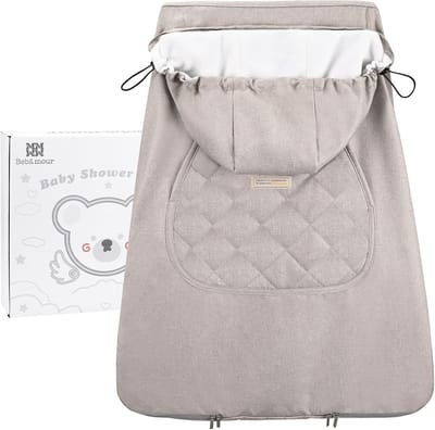 Baby Draaghoes - Winter Baby Cover - Buiten Bescherming - Waterdicht Materiaal - Universele Pasvorm - Khaki