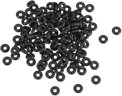 Dailygoods- O-ringen 250 Stuks - Nitrilrubber - 6 mm Buitendiameter - 2 mm Binnendiameter - Afdichtingsset - Duurzaam Materiaal - Afdichtringen