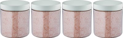 Claudius Himalayazout 300 gram - fijne korrels (0,4 - 0,9 mm) - 100% natuurlijk - Pot met witte deksel - per 4 stuks
