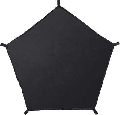 Klimkoepel Hangmat - Speelhuis Hangmat - Buiten Spelen - Sterke Draagkracht - 350 Lbs - Zwart
