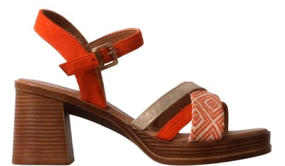 Sandalen met hak