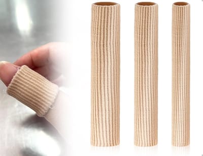 Teenbeschermers - Snijdbare Kappen Pads voor Drukbescherming, Blaren en Eelt, Inclusief 3 Maten