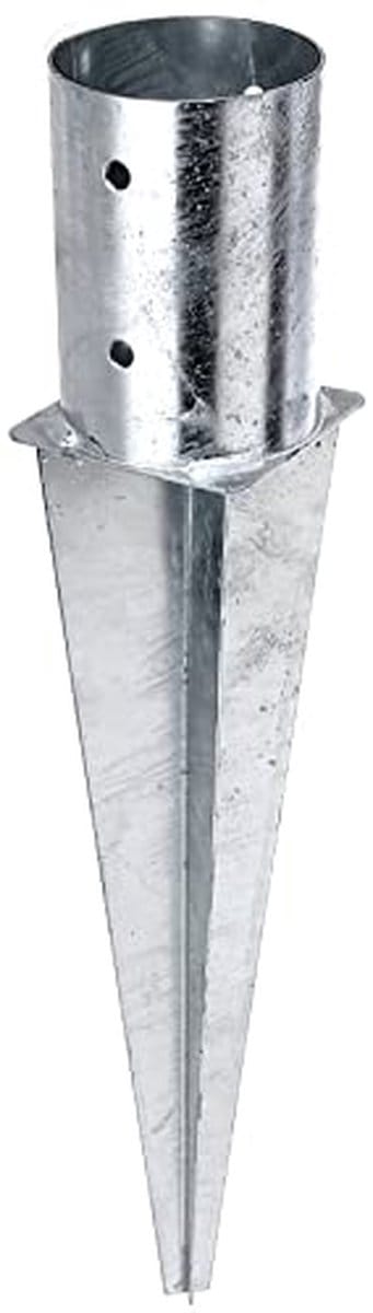 Retractable Ground Cooker for Wooden Poles - Hot Dipped Galvanized 600 mm