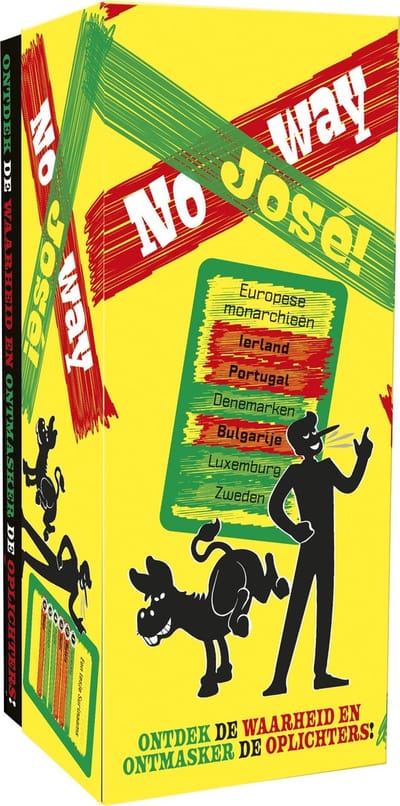 Tactic No Way José - Partyspel - Waar of Niet Waar - Ontmasker de Grootste Onzin - Hilarisch Quizspel vol Verrassende Feiten - Gezelschapsspel voor Familie en Vrienden - 2 tot 6 Spelers - Vanaf 12 Jaar
