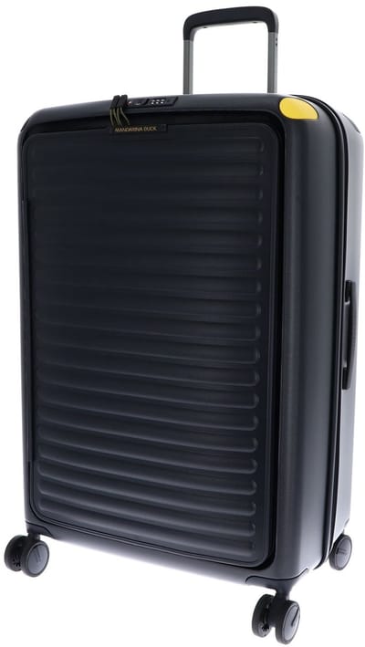 MANDARINA DUCK trolley Smart Duck Exp Trolley Dark Gloss zwart 75cm