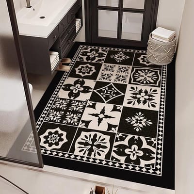 Badkamer Absorberend Antislip Beddengoed Wastafel Volledig Tapijt Entree Deurmat Badmat Diatomeeënaarde 50 * 80CM