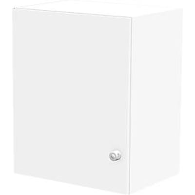 Schäfer Shop Genius Opzetkast TETRIS WALL, 2 ordnerhoogten, deuraanslag links, B 600 x D 440 x H 740 mm, wit