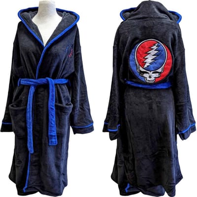 Grateful Dead - Steal Your Face Badjas - S/M - Zwart