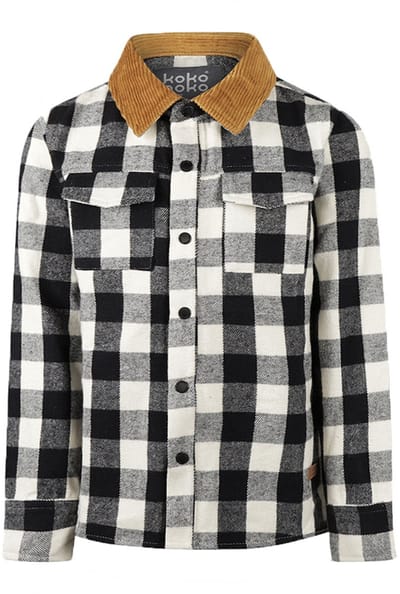 Koko Noko - Vest - Jack - Zwart - Maat 134