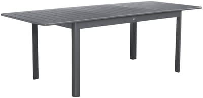 sweeek - Tuin tafel seattle uitschuifbaar aluminium, 8 plaatsen, 173 / 236,5 x 100 x 75 cm