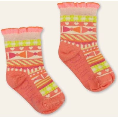 Oilily Minnoli Sokken- maat23-25 Desert Flower