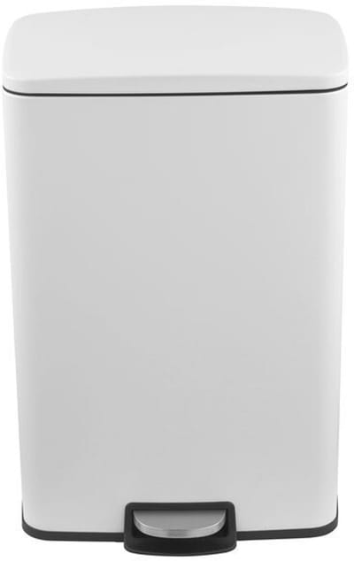 Salt & Pepper Prullenbak Pedaalemmer 50L - 42x37xH63cm wit Dust