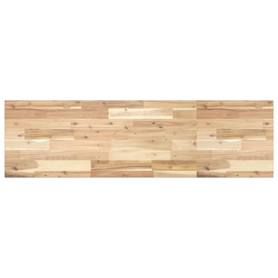 vidaXL - Wastafelblad - 160x40x2 - cm - onbehandeld - massief - acaciahout