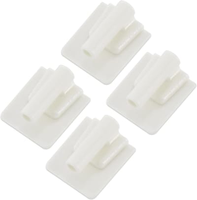 Koelkast Scharnierpen - Deur Pin - Koelkast Reparatie - Duurzaam Materiaal - 4 Stuks - Wit
