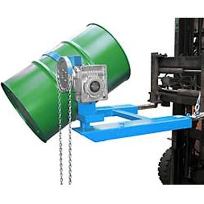 Kiepbak BAUER FD-K met ketting, staal, B 1100 x D 1245 x H 610 mm, groen