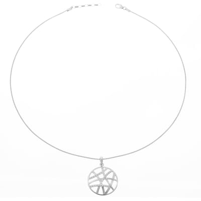 Orphelia 'Amabella' Dames 925 Sterling Zilveren Ketting met Hanger - Zilver ZH-7098