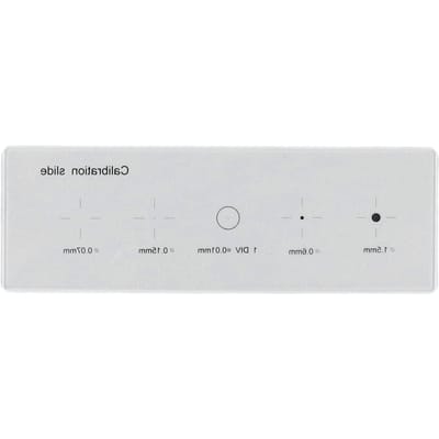 Microscoop Kalibratieliniaal 0,01 mm?1,5 mm SiO2 Nauwkeurige Microscoop Kalibratieplaat