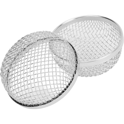 2 stuks RV Kachel Ventilatie 2,8 inch Rond Roestvrij Staal Vliegende Insecten Deksel Camper Verwarming Uitlaat Ventilatie Gaas