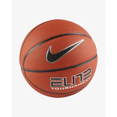 Nike Elite Tournament 8P Ball, Unisex, Oranje, basketbal, maat: 6