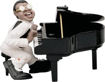 Antartidee - beeldje - pianist - Jazz - Band - Italiaans - Design