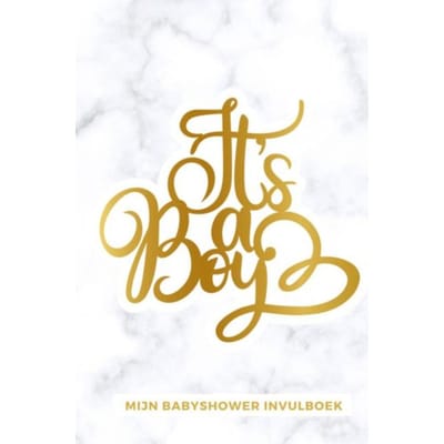 Mijn Babyshower Invulboek - Ook Geschikt Als Babyshower Gastenboek - Gold Arts Books