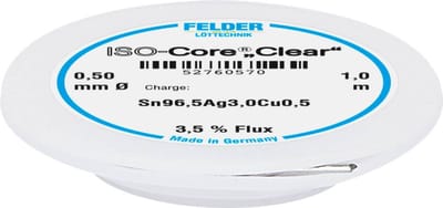 Felder LAttechnik ISOCore Clear SAC305 Soldeertin Spoel Sn96