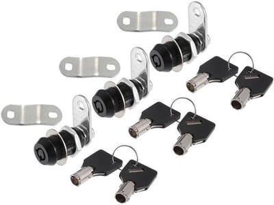 Vergrendelingsset Duurzaam - RV/Campervergrendelingsset - Zinklegering - Complete Set - Extra Beveiliging - Geschikt voor de meeste RV's - Slotset