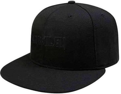 Iron Maiden - Logo & Trooper Snapback Pet - Zwart
