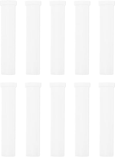 Dailygoods- Locatiepins 10 Stuks - Werkblad Jig Pinnen - Plastic Uitlijnpinnen - 10x50mm - Nauwkeurig Instellen - Wit - Locatiepennen