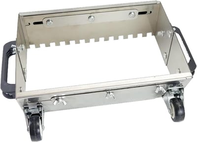 Verstelbare Troffel - Tegel Nivelleer Tool - Mortel Aanbrengen - Met Wielen - 300-800 mm - Zilver