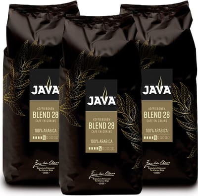 Koffiebonen JAVA Blend 28 - 3 x 1kg