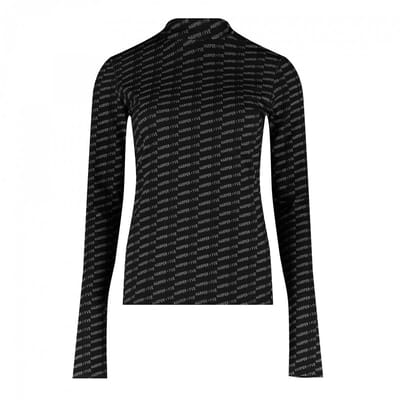 Harper & Yve Jane-ls Tops & T-shirts Dames - Shirt - Zwart - Maat XS