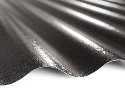 Golfplaten - Dakplaten - Overkapping Maken - Hagelslagvast - 10 Stuks - Zwart