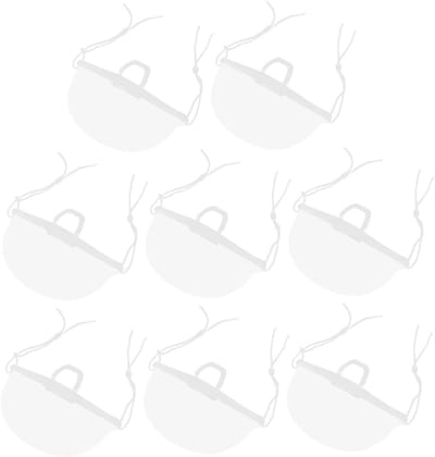 Mistmaskers Voor Chefs - Mondkapjes Horeca - Voedselveiligheid Borgen - Transparant Ontwerp - 14 x 10 cm - Transparant