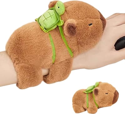 Klikarmband voor kinderen - Simulatie pluche dier met schildpadrugzak