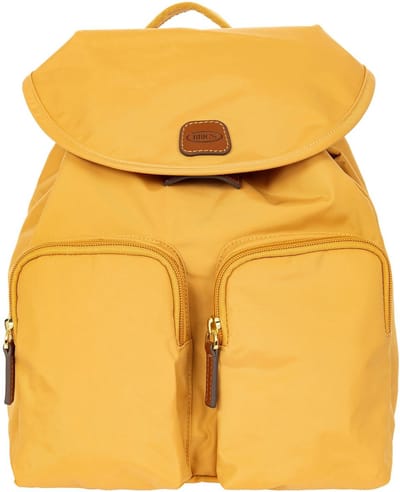 BRIC'S vrijetijdsrugzak rugzak X-Travel City Backpack Piccolo Honey mosterdgeel