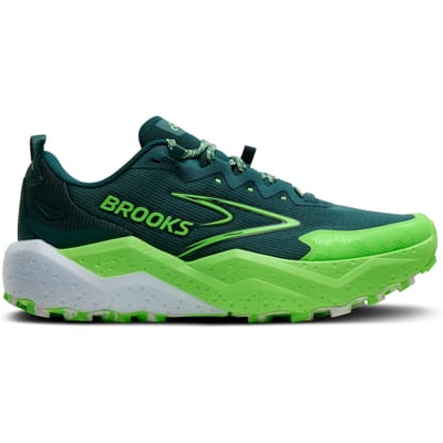 Brooks Caldera 8, Mannen, Groen, Hardloopschoenen, maat: 42,5