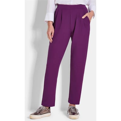 Goldner Pantalon met steek Zakelijke broek SARA met comfortabele tailleband