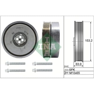 Schaeffler Ina Riemschijvenset, krukas INA 544 0502 20