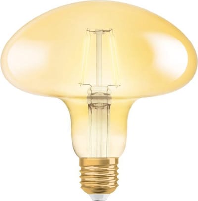 OSRAM Vintage 1906 LED Mushroom Filament - 4.5W E27 Kaarslicht 2500K | Vervangt 40W