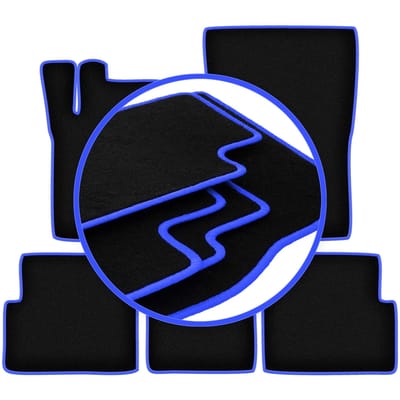 CARLUX-BLUE automatten voor: Mercedes G W463 Lang terreinwagen (2008-2018)